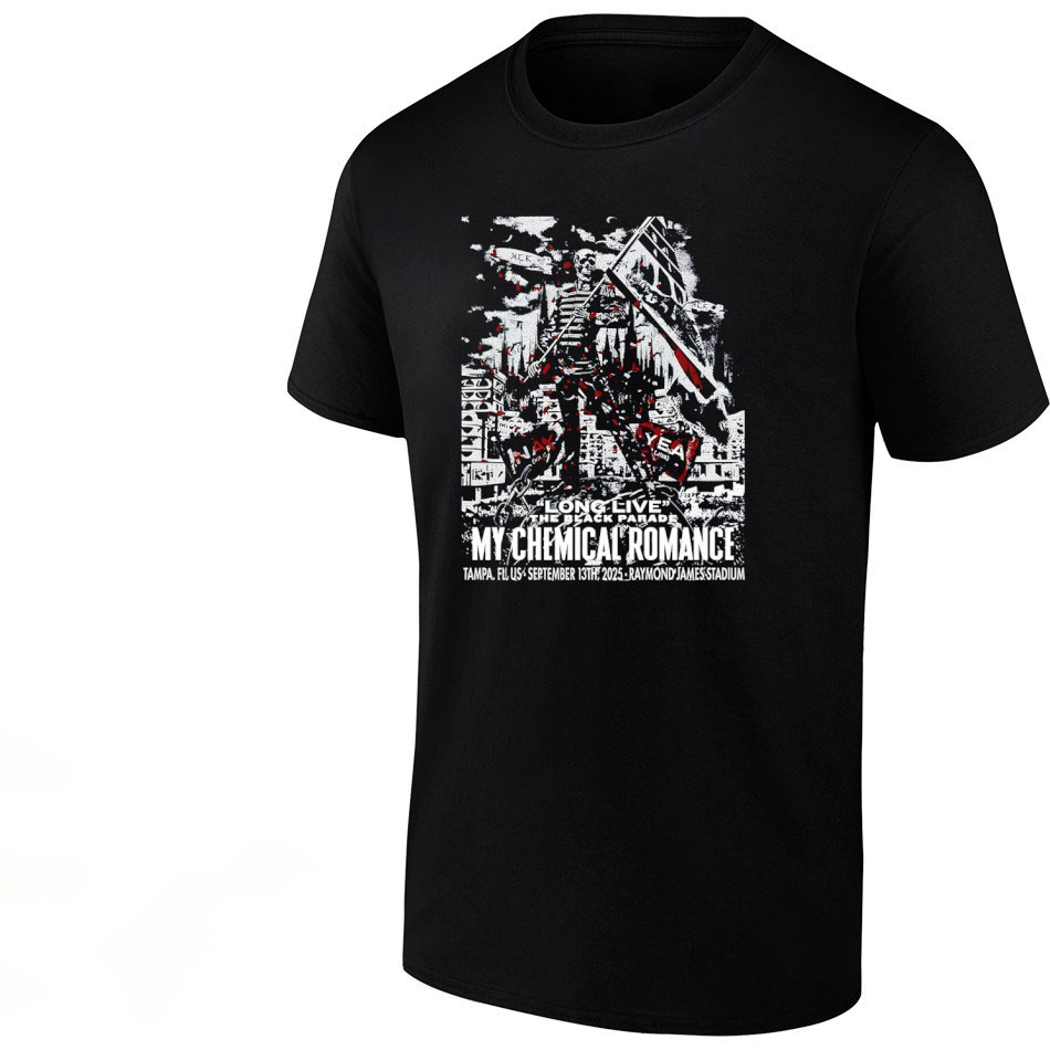 09 13 2025 My Chemical Romance Tampa FL Tour Shirt