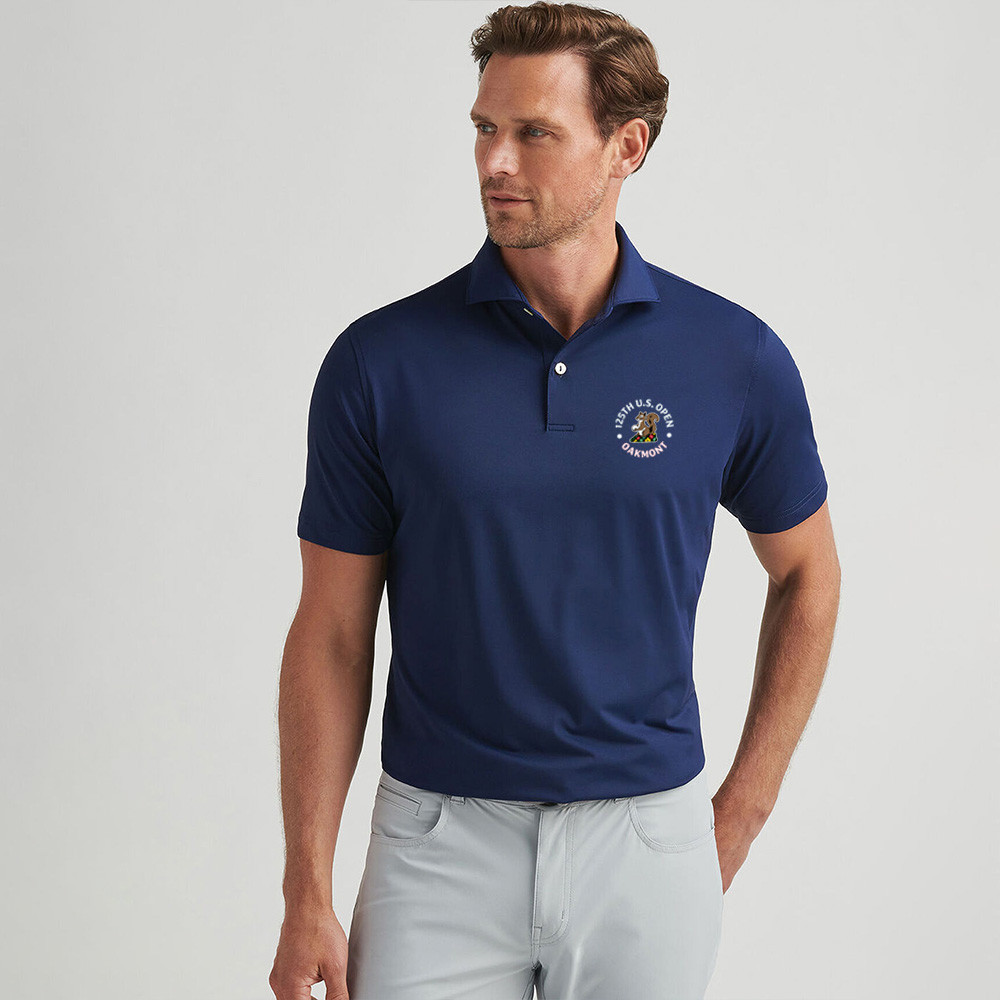125th US Open Polo Shirt 2025 125th US Open Merch Golf Clothing Meaningful Father's Day Gifts