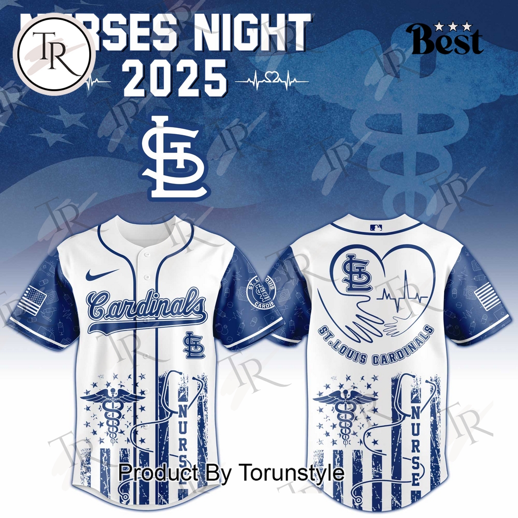 2025 St.Louis Cardinals X Nurses Night Limited Edition Baseball Jersey