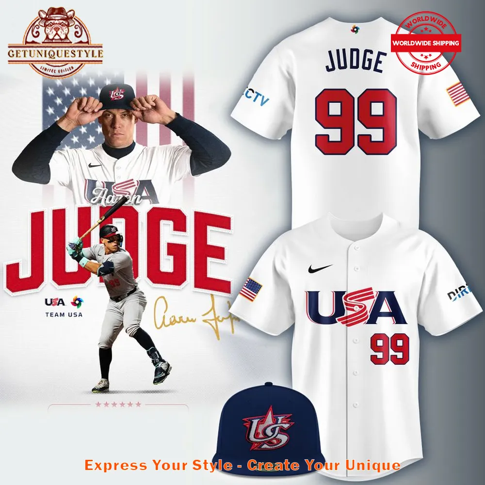 Aaron Judge Team USA World Baseball Classic Baseball Jersey