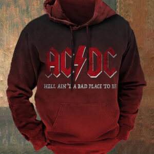 AC'DC Hell Ain't A Bad Place To Be Hoodie AC'DC Power Up Tour 2025 Merch Gifts For Fans