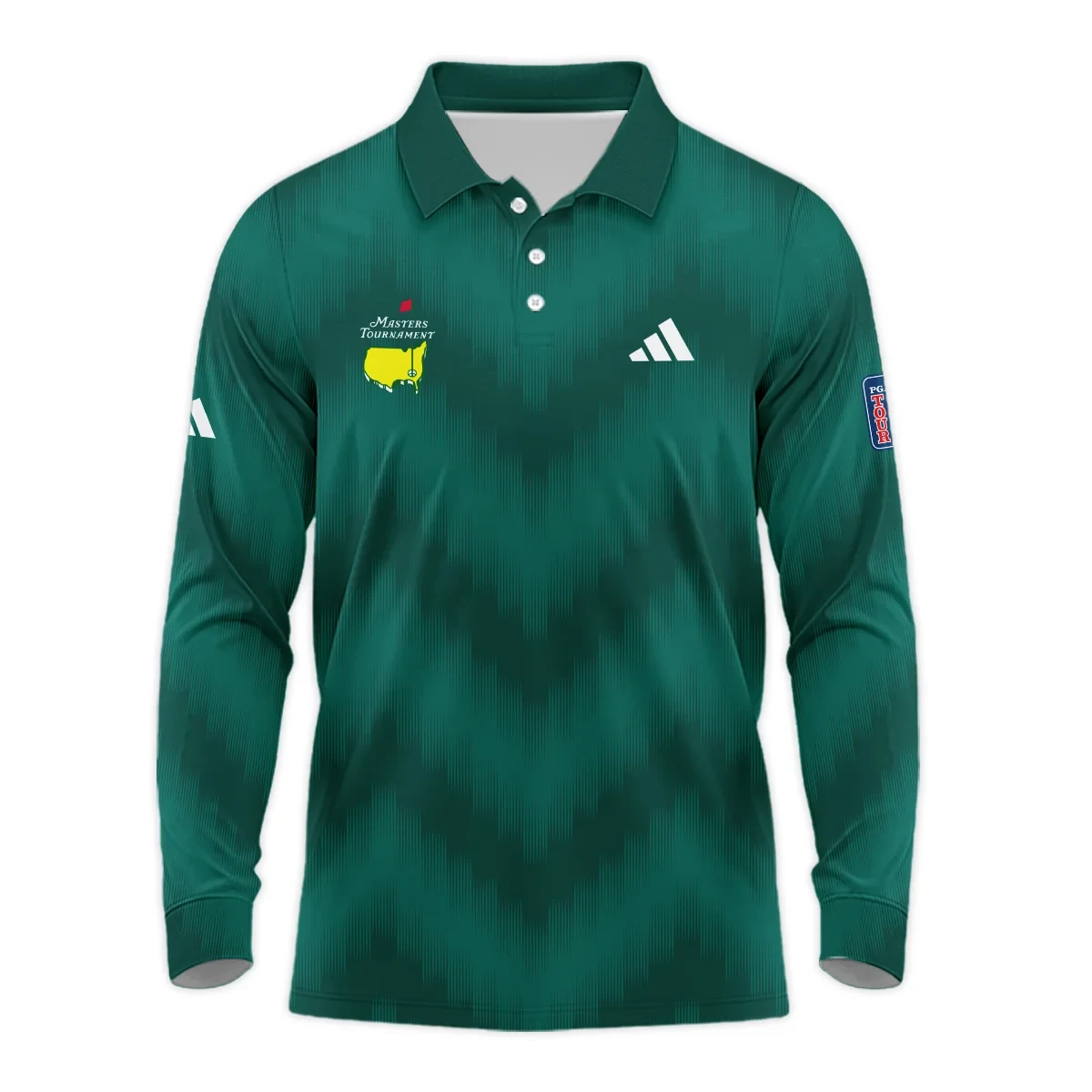 Adidas Masters Long Polo Shirt The Masters 2026 Merch Online Golf Merch Golf Gift Ideas For Dad