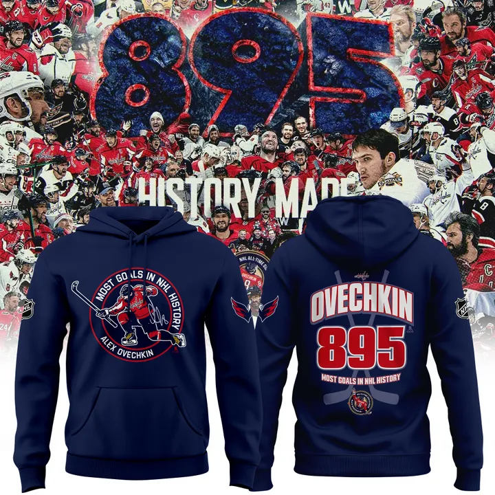 Alexander Ovechkin Washington Capitals All-Time Leading Goal Scorer Gr8 Hoodie Best Ice Hockey Presents - 2XL