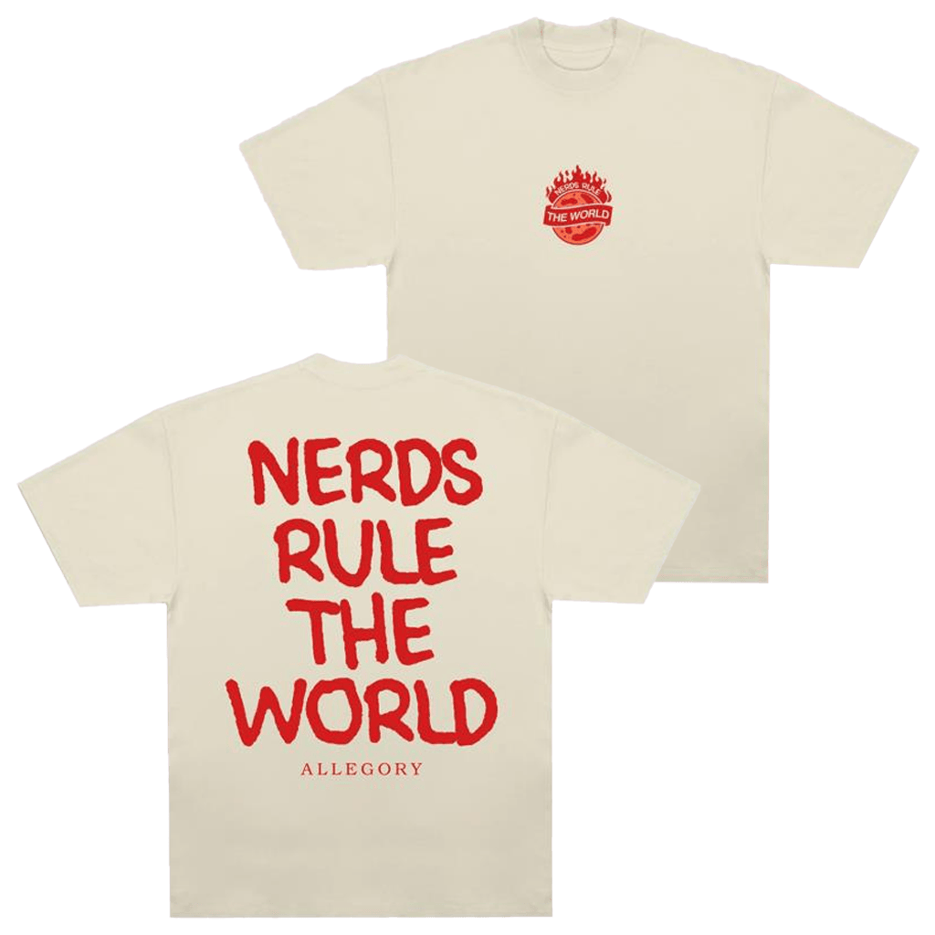 Allegory House Merch Nerds Rule The World Mars T-Shirt Best Gifts For Boyfriend