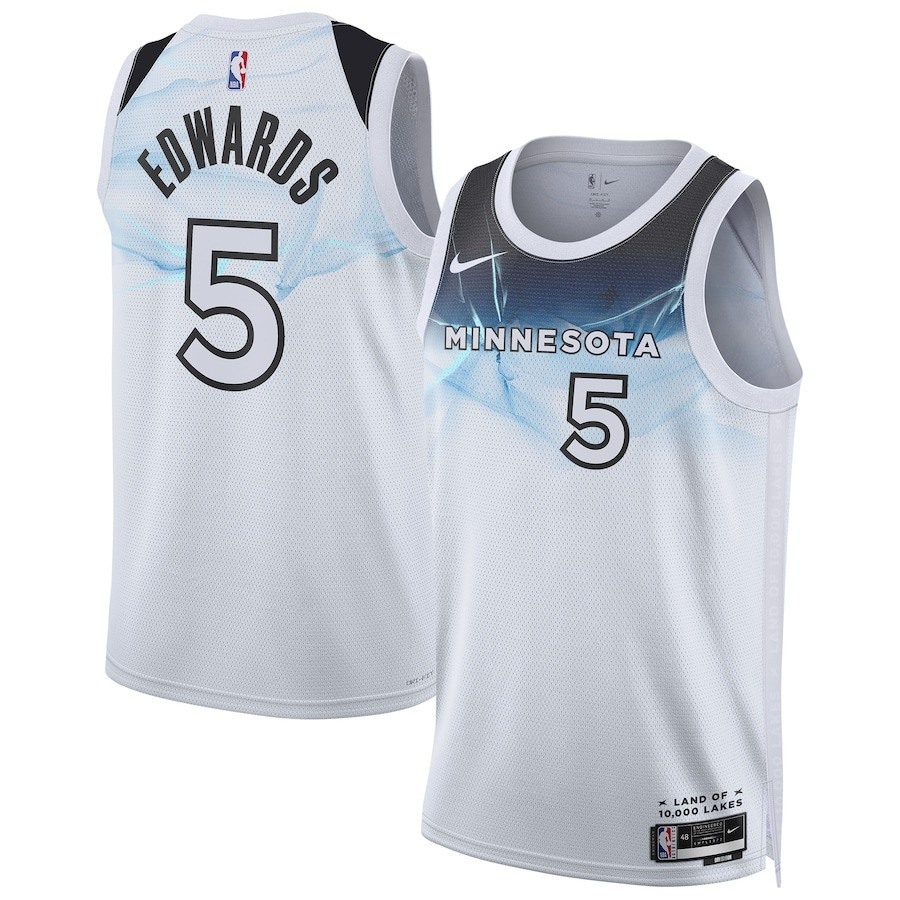 Anthony Edwards Jersey Minnesota Timberwolves Player Uniforms Swingman Jersey Great Gifts