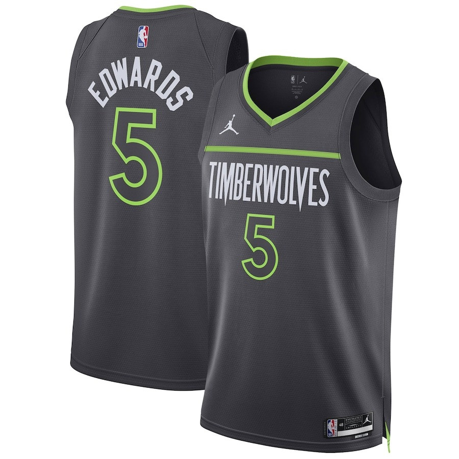 Anthony Edwards Jersey Shirt Minnesota Timberwolves Jordan Player Swingman Jersey Gifts