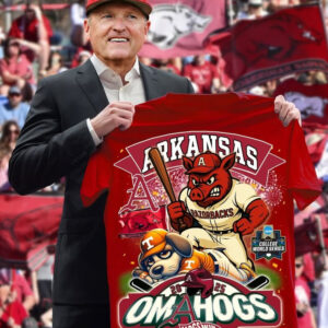 Arkansas Razorbacks Omahogs 2025 T-Shirt Baseball Team Gift Ideas