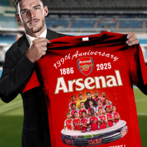 Arsenal 139Th Anniversary 1886 2025 T-Shirt Victoria Concordia Crescit Gifts For Fans