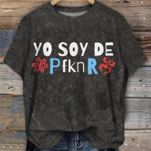 Bad Bunny Yo Soy De PFKNR Puerto Rico T-Shirt Puerto Rican Bad Bunny Merch Gifts For Fans