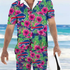 Buffalo Bills Limited Edition Hawaiian Shirt And Shorts Two-Piece Suits Merch For Fans Gift For Sport Music Fans
