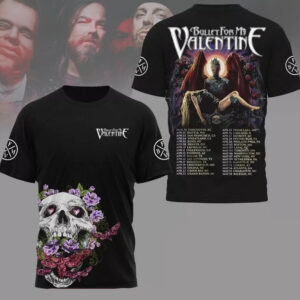 Bullet For My Valentine The Poisoned Ascendancy Tour 2025 Shirt Music Fans Gifts