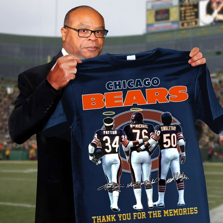 Chicago Bears Thank You For The Memories Shirt Presents For Football Fans