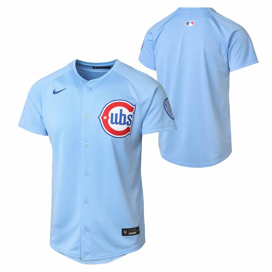Chicago Cubs Alternate Light Blue Jersey Baseball MLB Cubs New Uniforms Fan Merch Gifts