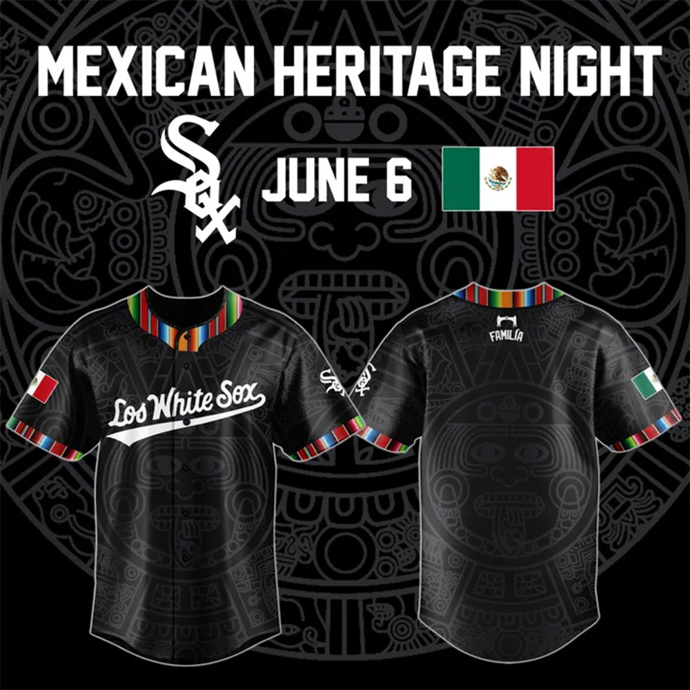 Chicago White Sox Mexican Heritage Night Jersey Best Gift For Football Lovers