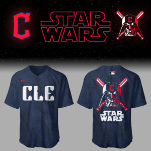 Cleveland Baseball Cleveland x Star Wars 2025 City Connect Jersey Unique Baseball Gifts - 2XL