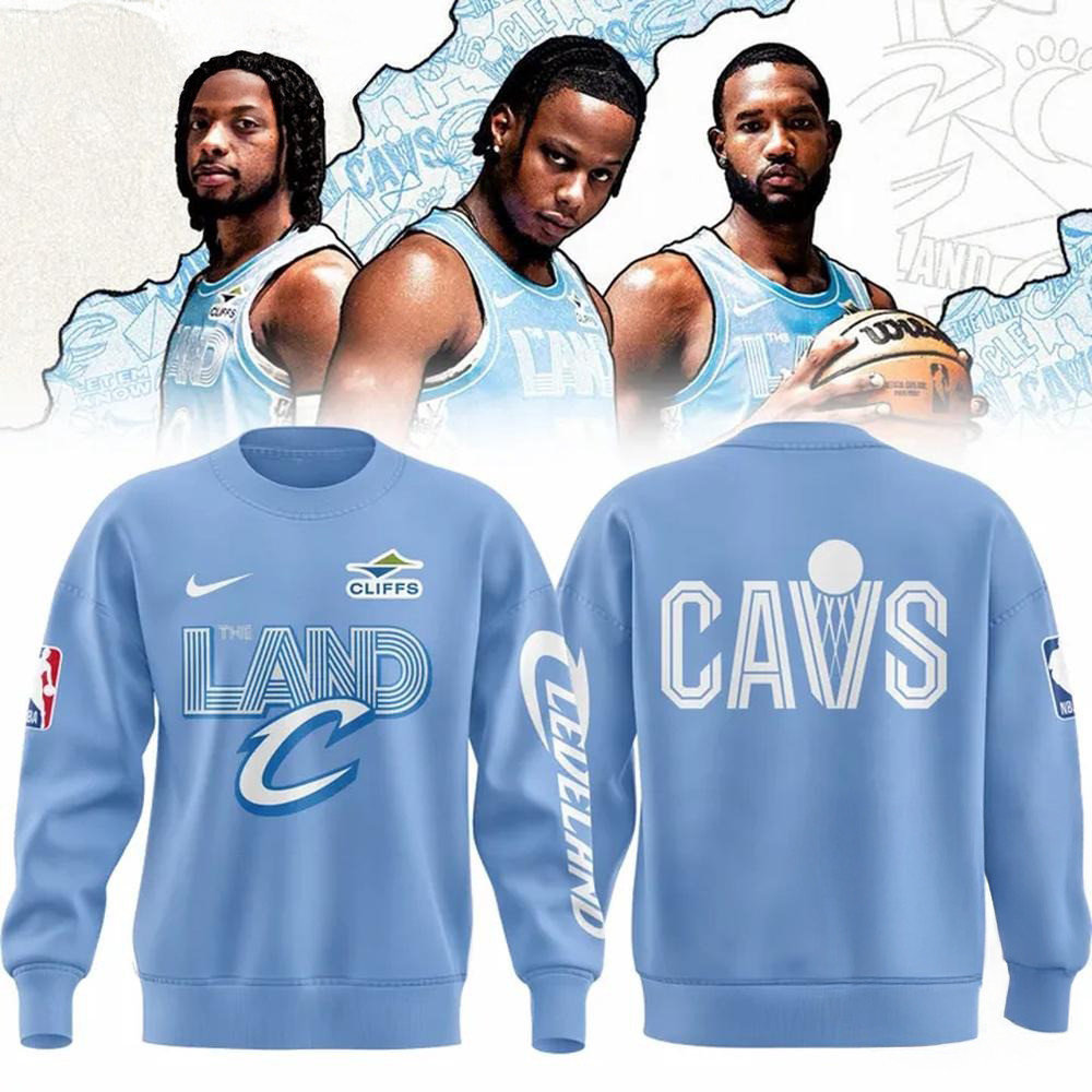 Cleveland Cavaliers 2024 25 City Sweatshirt Basketball Fan Gift Ideas