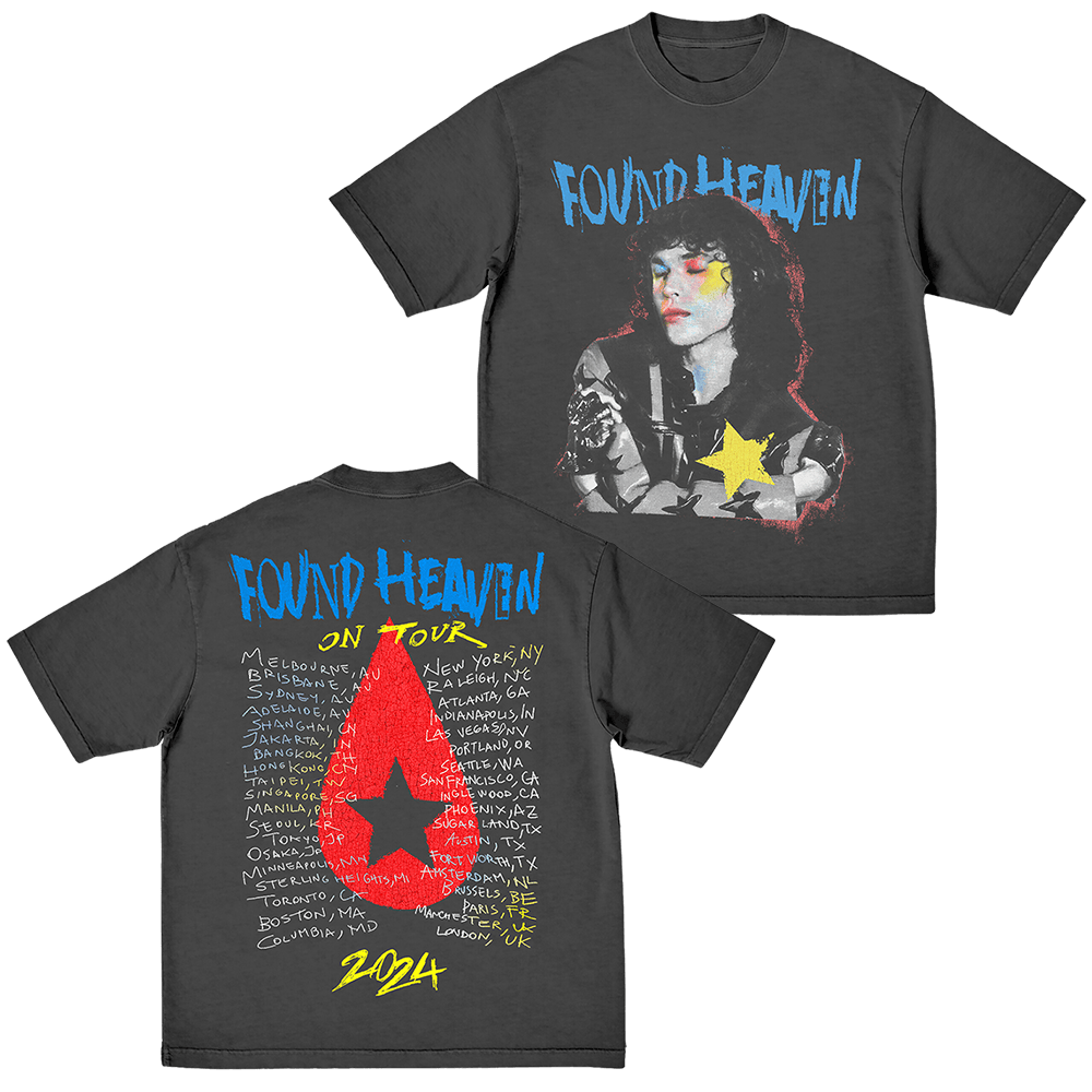 Conan Gray Merch Conan Gray Found Heaven On Tour 2024 T-Shirt Good Fathers Day Gifts