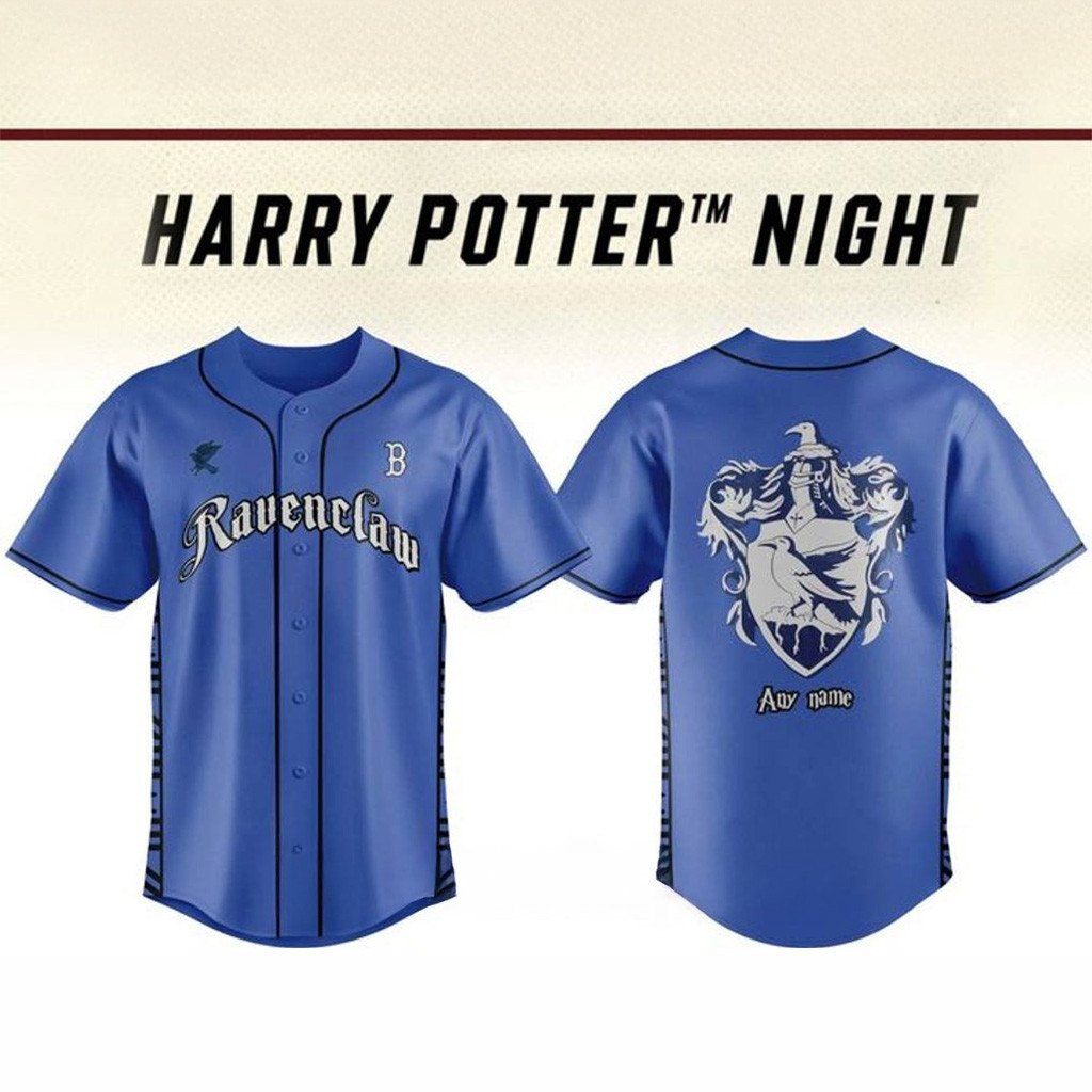 Custom Boston Red Sox x Harry Potter Night Jersey Best Gifts For Baseball Fans