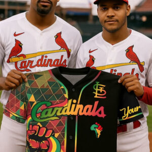 Custom Cardinals x Culture Juneteenth Tribute Jersey Unique Sport Merch For Fans On Father's Day