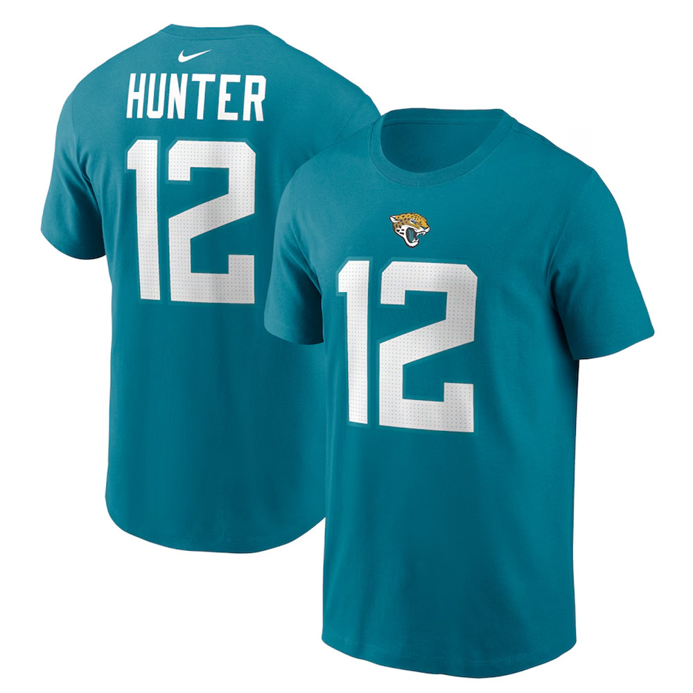 Custom Travis Hunter Jacksonville Jaguars  2025 NFL Draft T-Shirt Football Gifts For Men