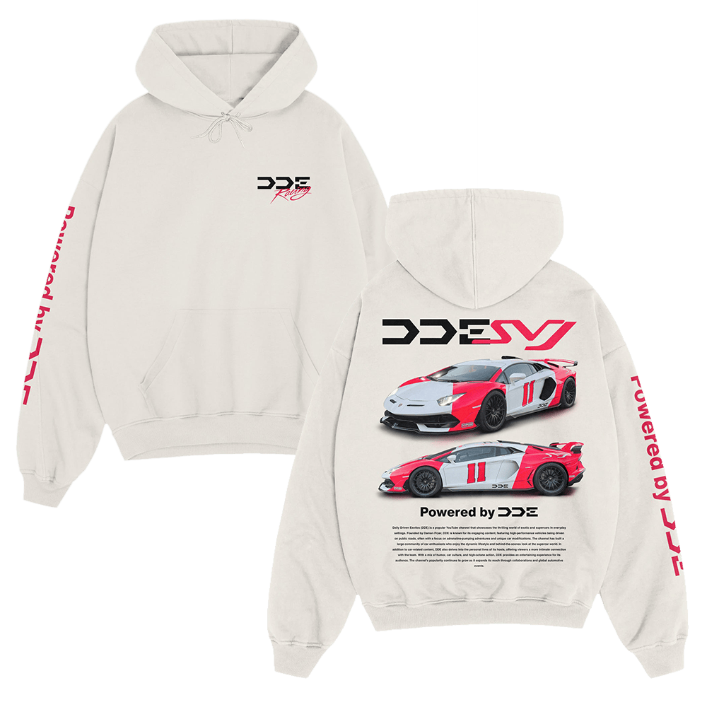 DDE Merch DDE SVJ Bone Hoodie Father's Day Presents For Racing Lovers