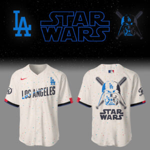 Dodgers Baseball Dodgers x Star Wars 2025 City Connect Jersey Gifts For Baseball Players - L