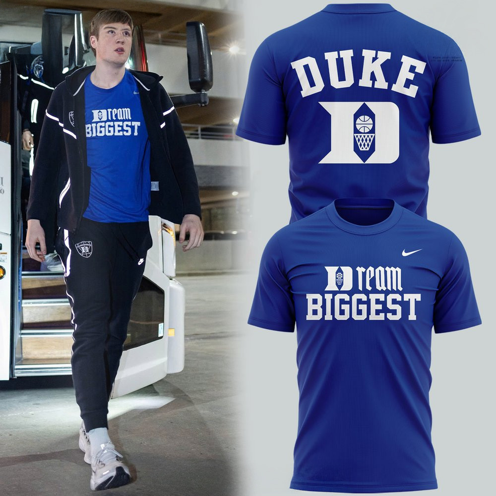 Duke Blue Devils Dream Biggest T-Shirt Duke Blue Devils Merch Awesome Father's Day Gifts