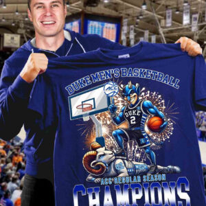 Duke Men's Basketball ACC Regular Season Champions 2025 Shirt Duke Blue Devils Fan Gifts