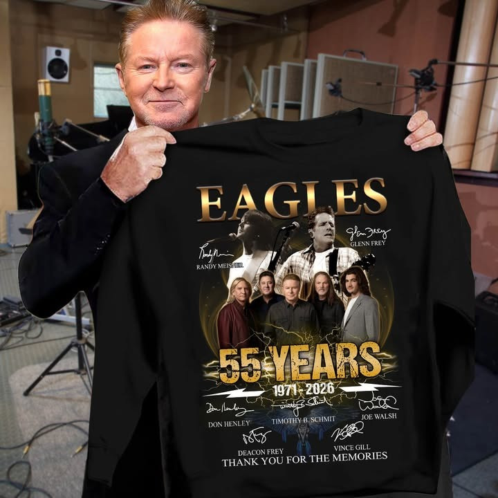 Eagles Band 55 Years 1971 2026 Longsleeve Shirt Thank You For The Memories Gifts For Eagles Band Fans