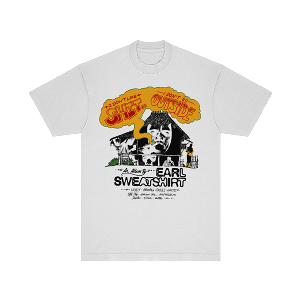 Earl Sweatshirt Merch I Don't Go Outside House T-Shirt Dad Fathers Day Gifts