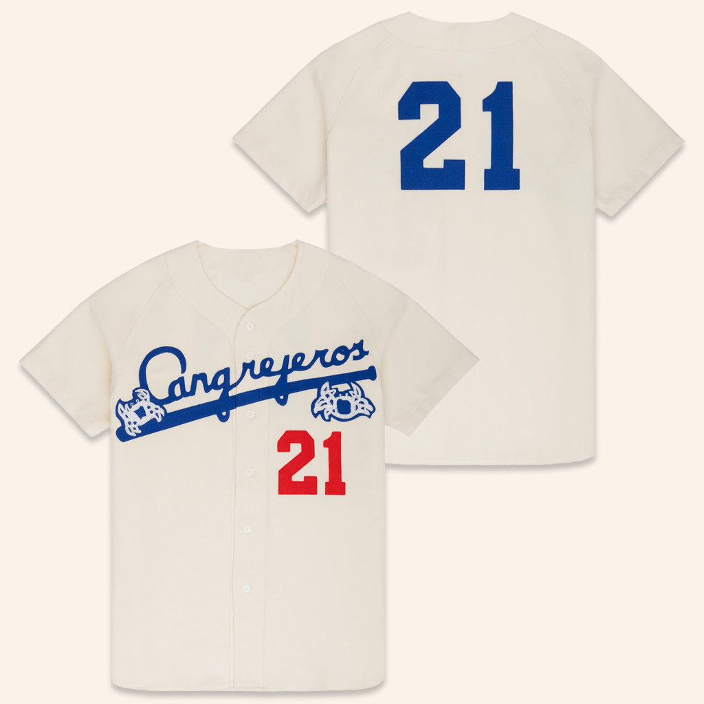 Ebbets Merch Santurce Cangrejeros 1954  Wool Home Baseball Jersey