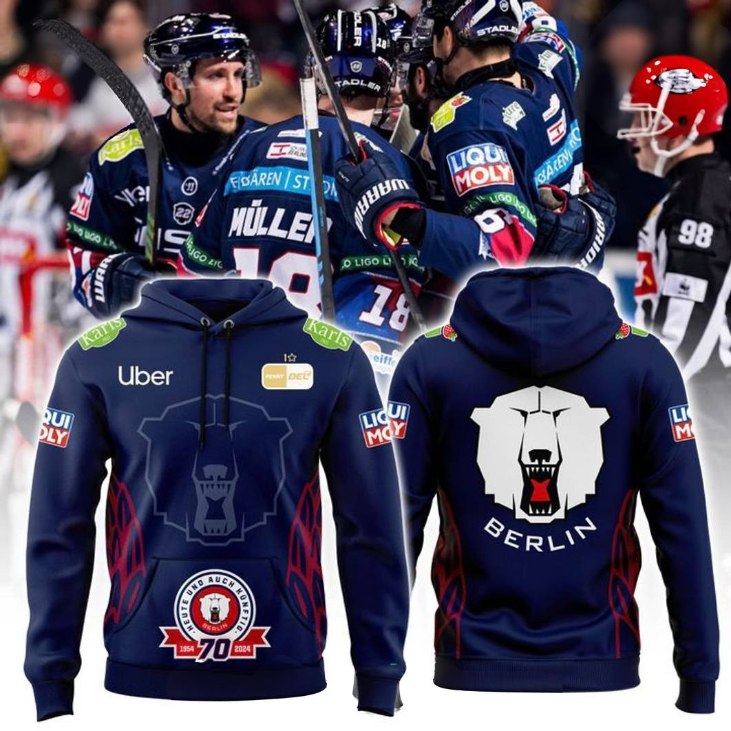 Eisbaren Berlin Special New 2025 Hoodie Gift Ideas For Hockey Fans