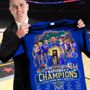 Florida Gators National Championship Shirt 2025 NCAA Men's Basketball Merch Best Gifts