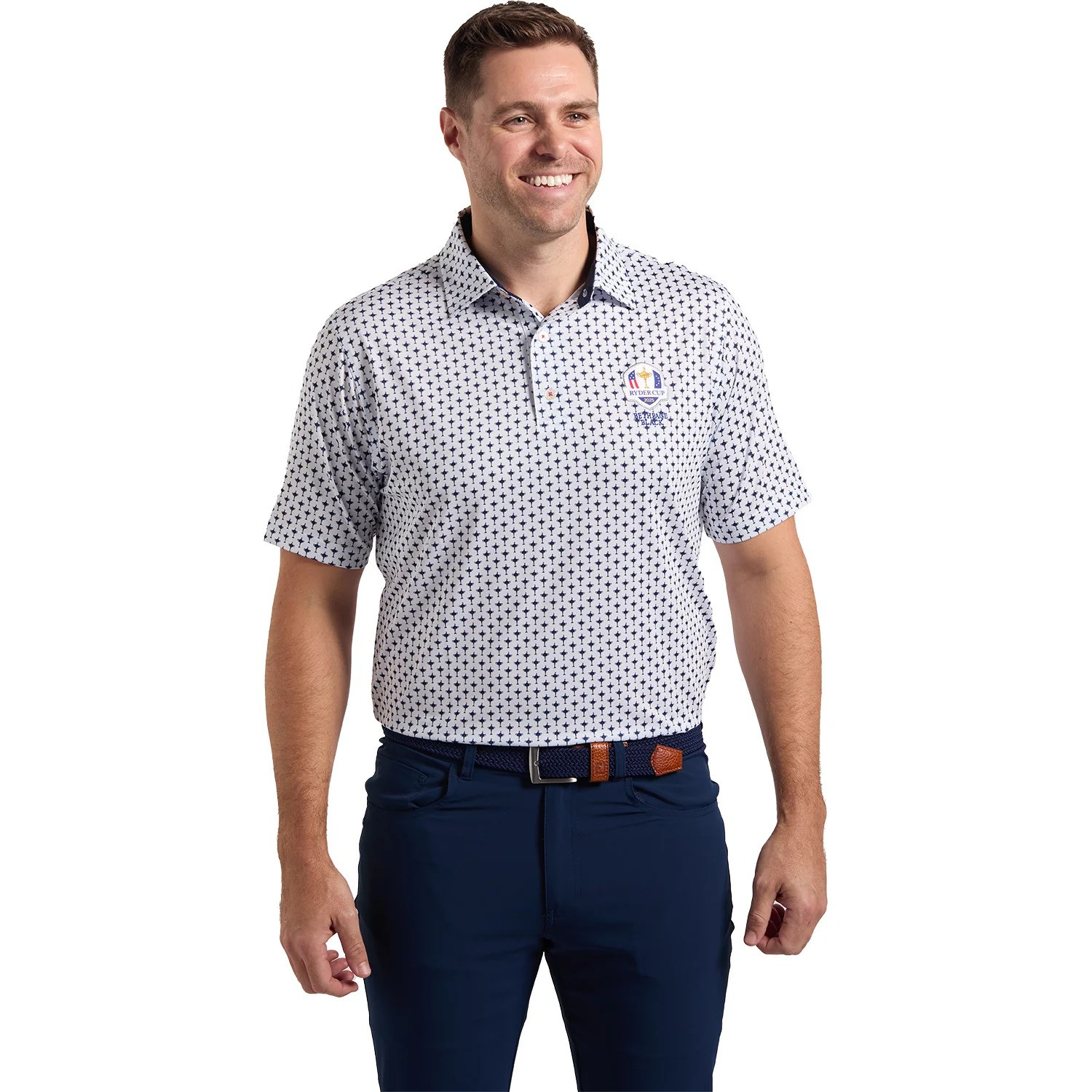 FootJoy 2025 Ryder Cup Polo Shirt Golf Apparel Cool Golf Gifts For Dad