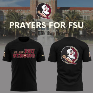 FSU Strong Black T-Shirt Best Gift For Fans - Black, S