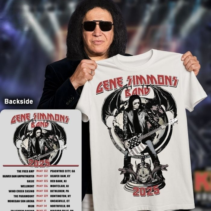 Gene Simmons Band 2025 Tour Shirt Gifts For Someone Who Loves Music