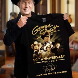 George Strait 50Th Anniversary Shirt Thank You For The Memories Country Music Fans Gifts