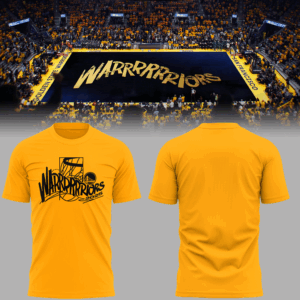 Golden State Warriors 2025 T-Shirt Presents For A Basketball Player - Gold, M
