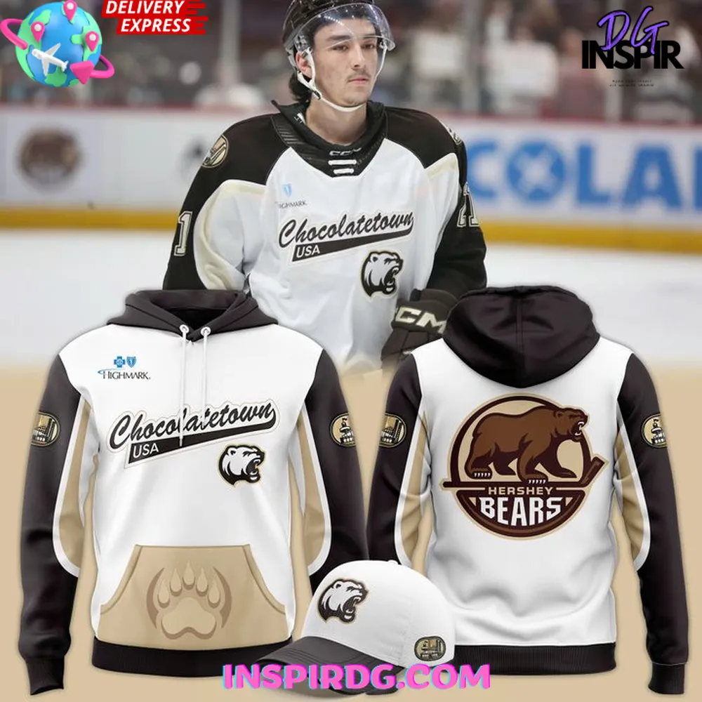 Hershey Bears Chocolatetown USA Special Hoodie