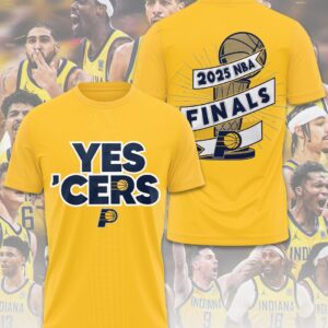 Indiana Pacers Yes Cers 2025 NBA Finals T-Shirt Pacers Merch - Daisy, S