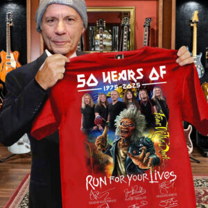 Iron Maiden Shirt So Hears Of 1975 2024 Run For Your Lives Thank You For The Memories