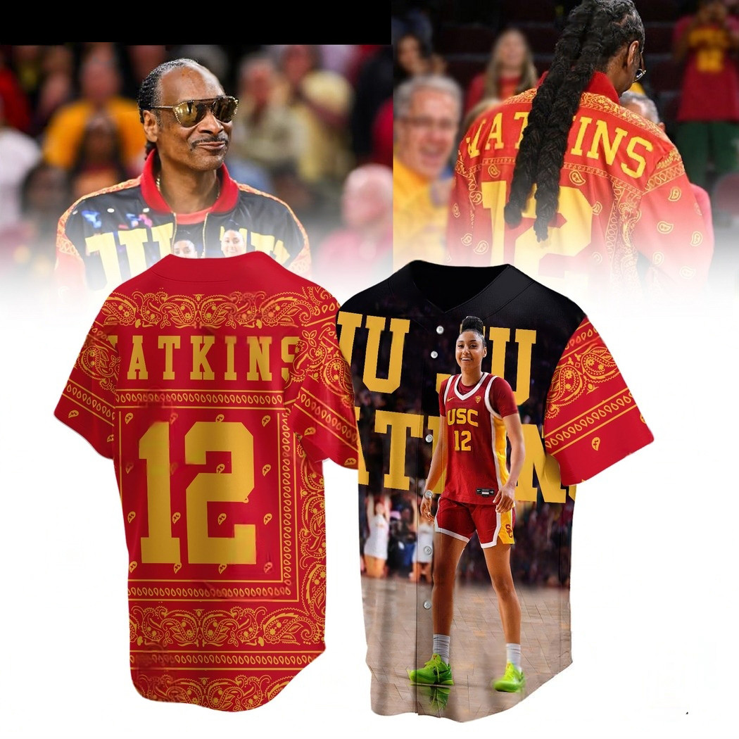 JuJu Watkins USC Trojans 2025 Baseball Jersey Gifts For Basketball Fan