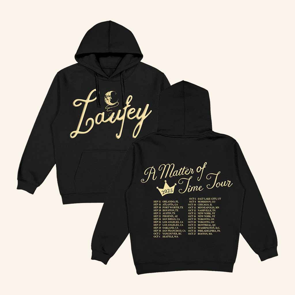 Laufey Merch A Matter Of Time Tour 2025 Hoodie Gifts For Music Lovers