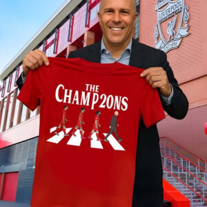 Liverpool Premier League 2024 2025 Champions T-Shirt The Champ2ons Liverpool F.C Gifts