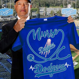 Los Angeles Dodgers Nurse Heartbeat 2025 Shirt Los Angeles Dodgers Merch