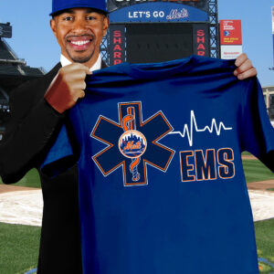 New York NY Mets EMS T-Shirt Support Honor Emergency Medical Mets Fan Merch Gift Ideas