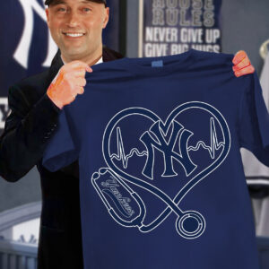 New York Yankees Nurses Night T-Shirt Honor Nurses Day Baseball Gifts For Yankees Fans