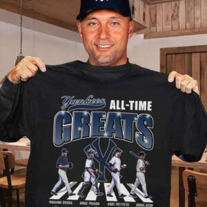 NY Yankees All Time Greats Shirt Thank You For The Memories Baseball Gifts For Yankees Fans