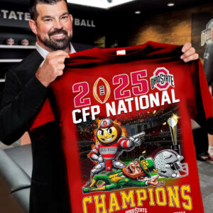 Ohio State National Champions Shirt 2025 CFP OSU National Championship Merch