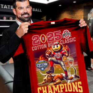 Ohio State National Champions T-Shirt 2025 Cotton Bowl Ohio State National Championship